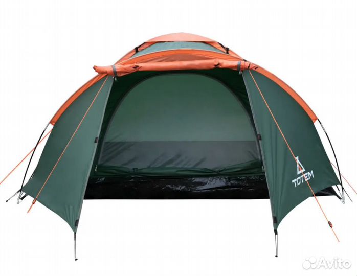 Палатка Totem Summer 4 Plus (V2) (зеленый) 