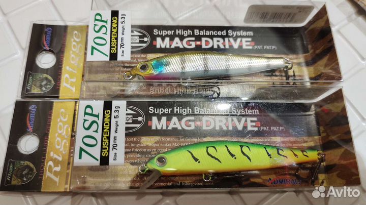 Воблер ZipBaits Rigge 70 SP