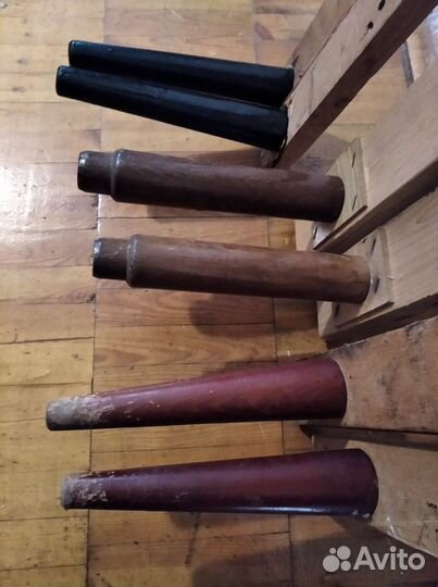 Ножки мебельные на царгах разные