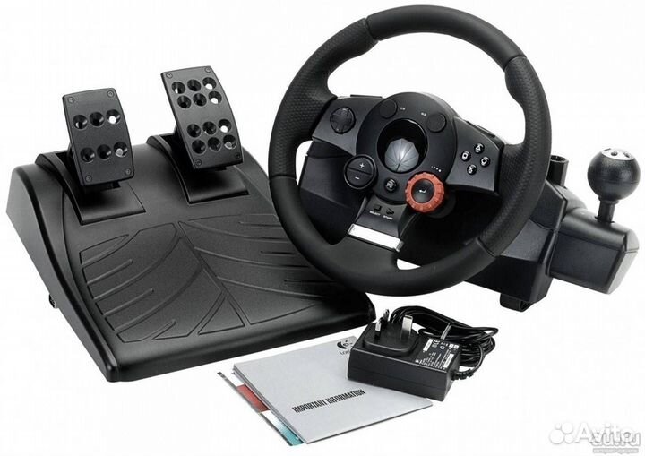 Руль logitech driving force gt 900 градусов