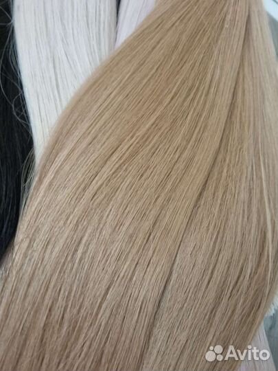 Волосы натуральные срез