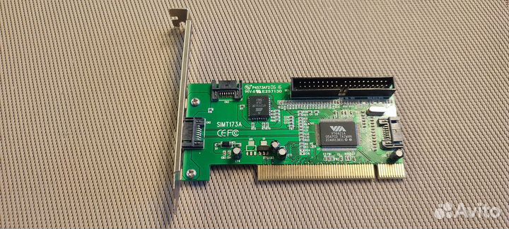 Плата IDE/sata PCI