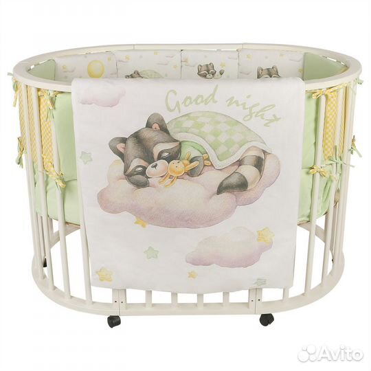 Набор в детскую кроватку новый