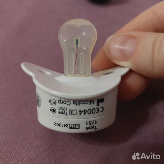 Соска термометр