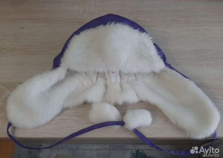 Новая зимняя шапка для девочки. 54-56