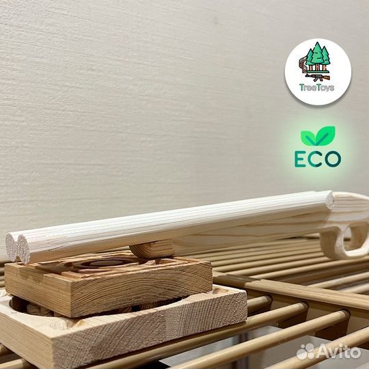 Деревянное ружье обрез