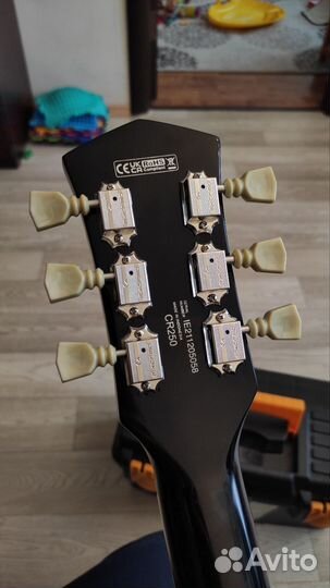 Электрогитара Cort CR250-TBK Les Paul