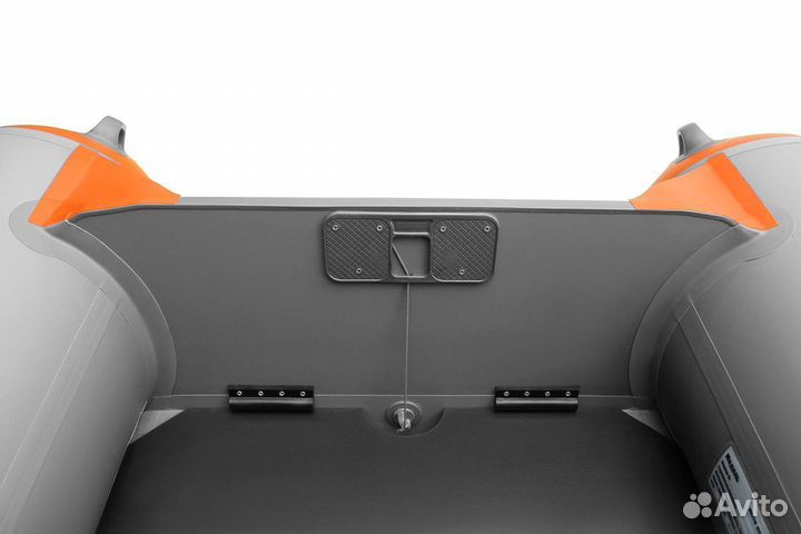 Лодка пвх Роджер (Roger) Hunter серый с оранж