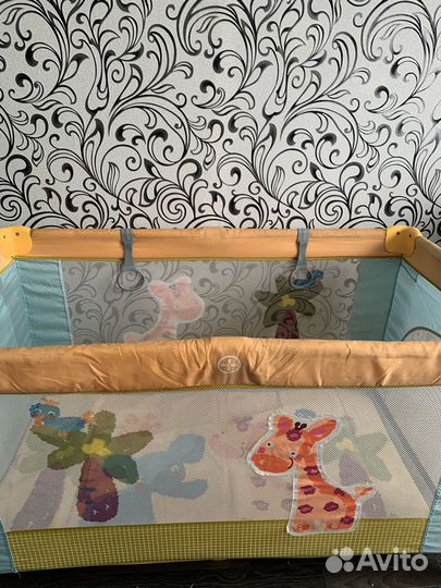 Детская кровать манеж с матрасом