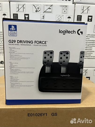Игровой руль Logitech G29