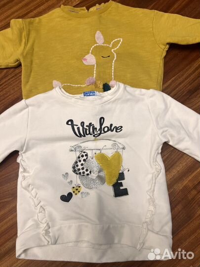 Свитшоты mayoral и m&s 104