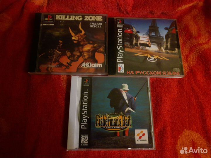 Диски для sony playstation 1