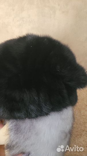 Шапки норковая и соболиная