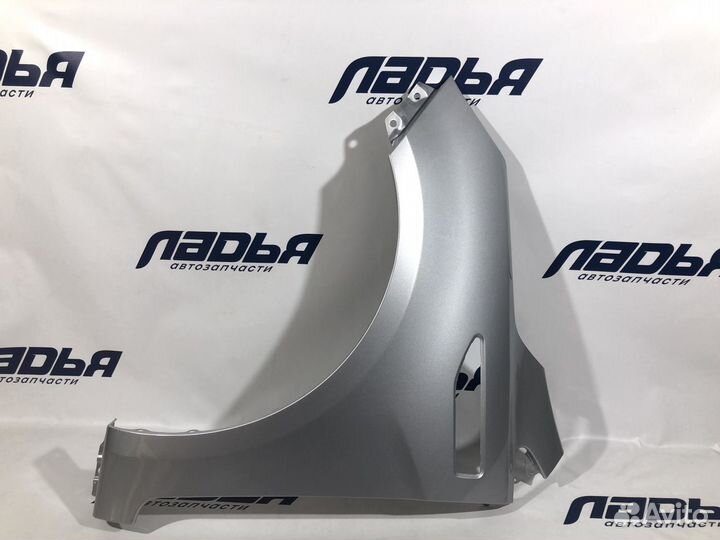 Крыло Kia Rio(11-17) левое Серебристый (RHM)