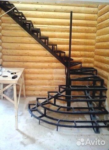 Лестница металлическая под ключ