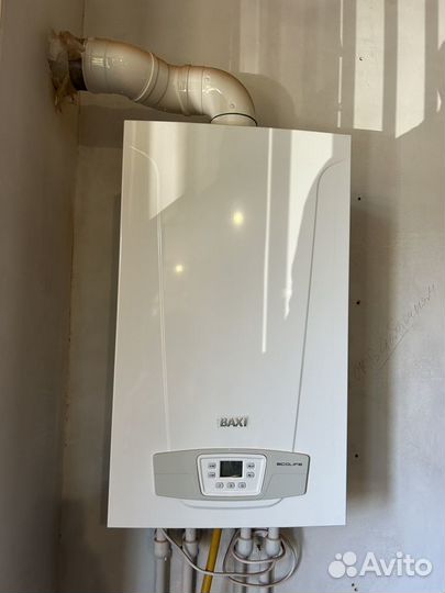 Газовый котел двухконтурный baxi 24