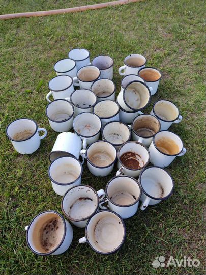 Кружки эмалированные СССР