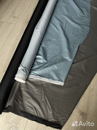 Курточная ткань (клетка 2 рулона)