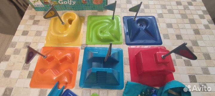 Настольная игра минигольф