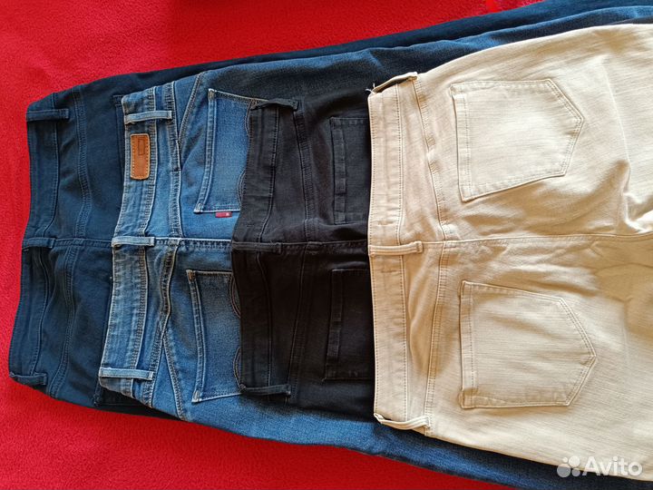 Джинсы levis, Uniqlo, esprit