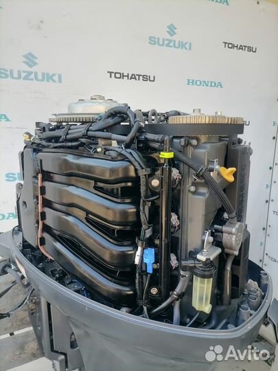 Лодочный мотор из Японии Yamaha F115, нога X