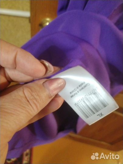 Платье фиолетовое новое