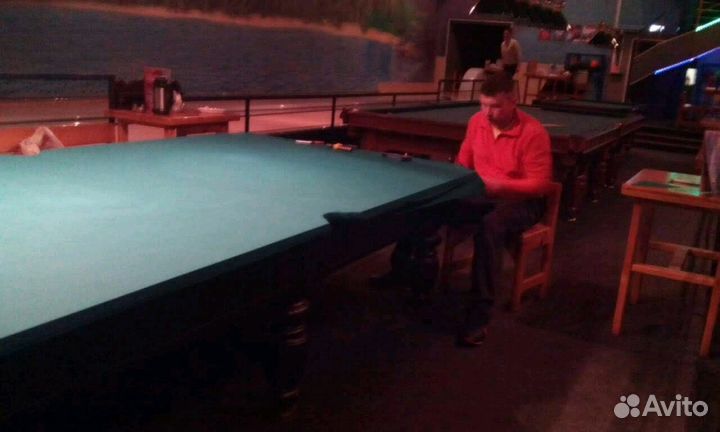 Ремонт и перетяжка бильярдных столов