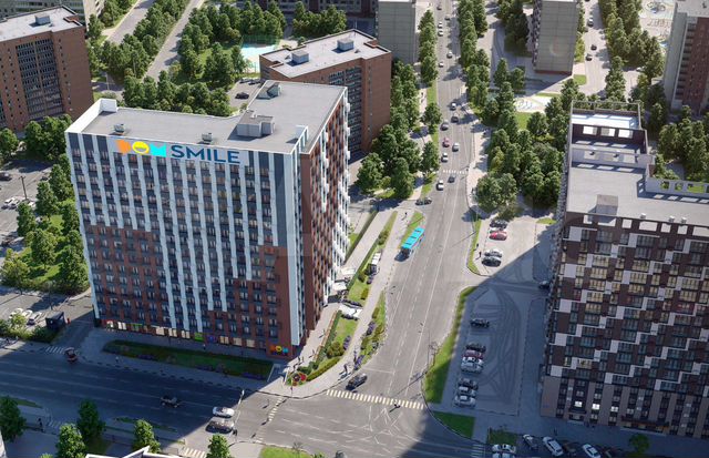 3-к. апартаменты, 62,2 м², 7/15 эт.