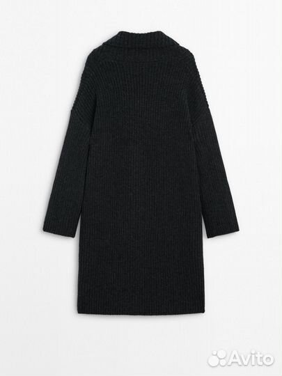 Кардиган из шерсти женский Massimo Dutti