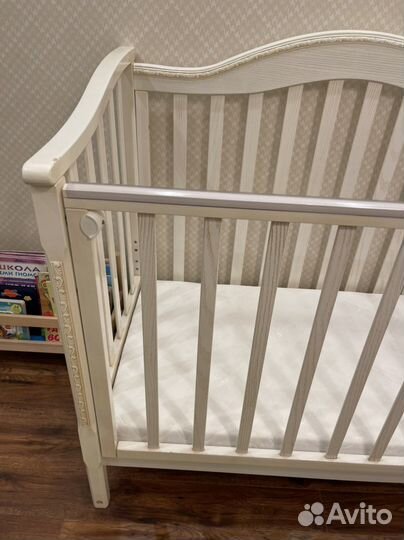 Детская кроватка Можга красная звезда Леонардо