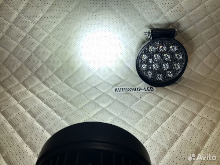 Фары LED круглые 42W 12/24V