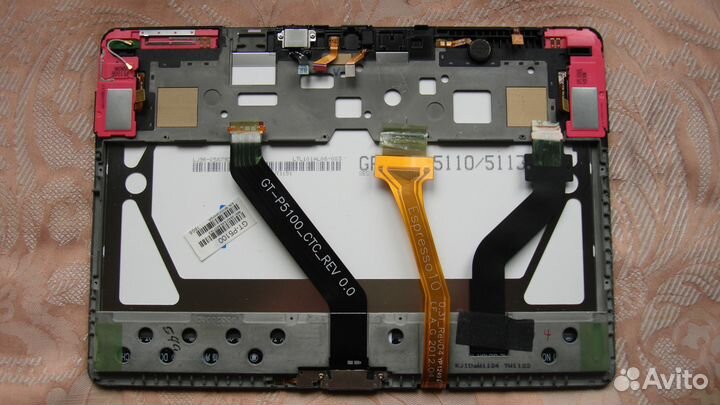 Samsung Galaxy Tab2 10'1 (разбор)