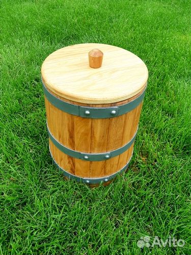 Кадка дубовая 12 л