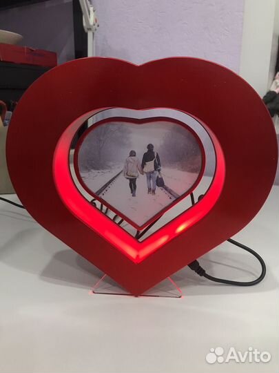 Рамка для фотографий в форме сердца