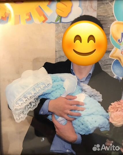 Конверт на выписку для мальчика весна/лето