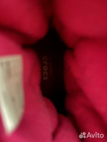 Сапоги crocs c8 для девочки