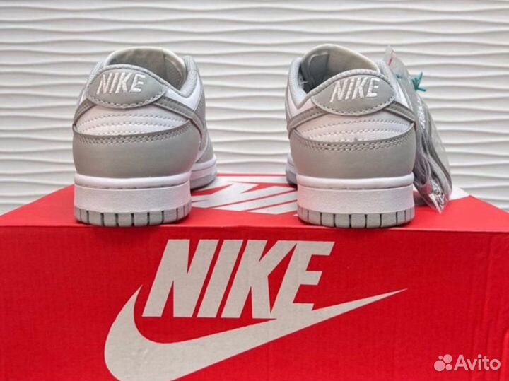 Nike Sb Dunk Low Grey Fog (серые данки)