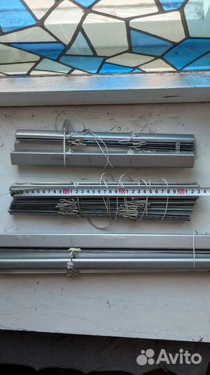 Жалюзи металлические, на кухонное окно