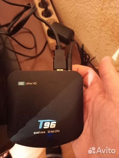 Тв андроид приставка smart TV T96, 4K Ultra HD