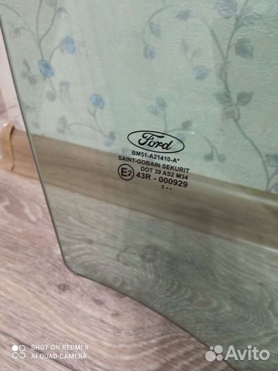 Стекло переднее правое ford focus 3