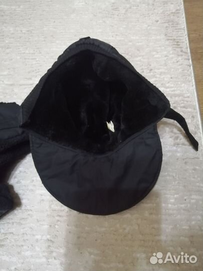 Подшлемник зимний, шапка ушанка