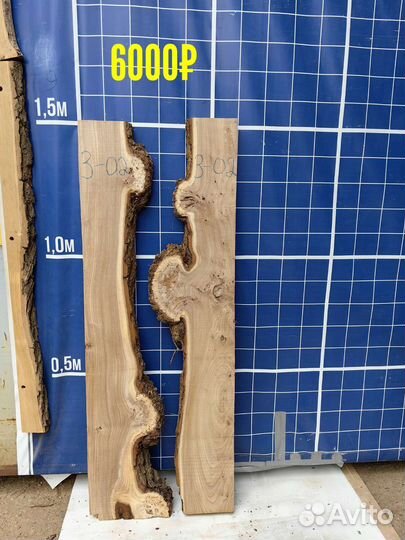 Слэбы из капового тополя под заливку