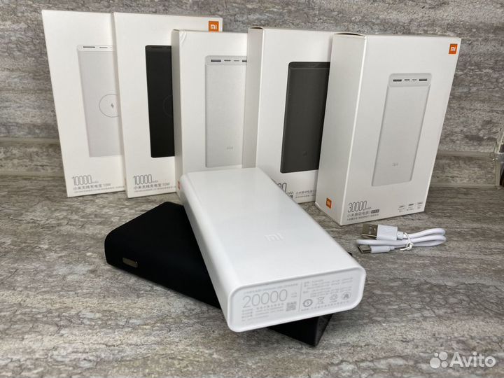 Повербанк Xiaomi 10000,20000 и 30000 mAh