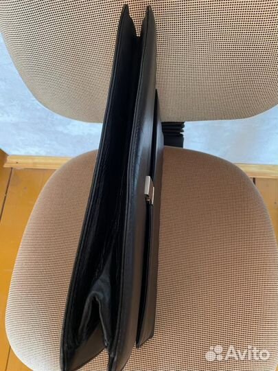 Мужской кожаный портфель бу ferre