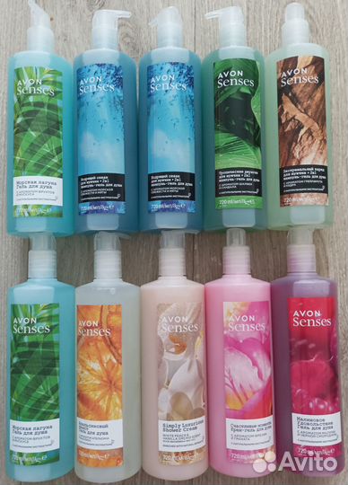 Гель для душа Avon Senses от