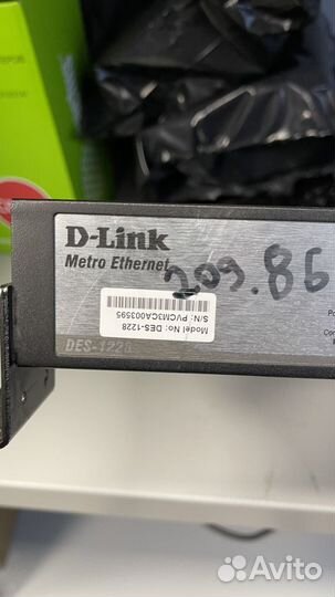 Коммутатор D-link Des-1228 в стойку 24 порта
