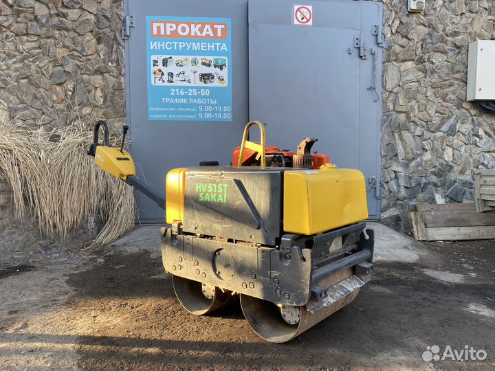 Аренда катка ручного вибрационного / виброкаток