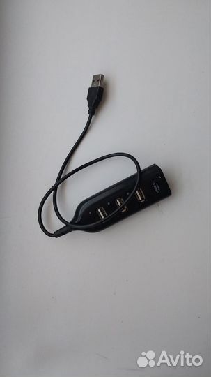 Портативный 4-портовый USB 2.0 HUB