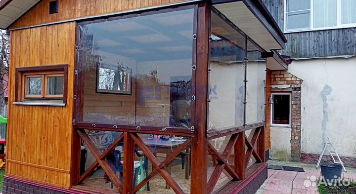 Жидкие окна для беседки