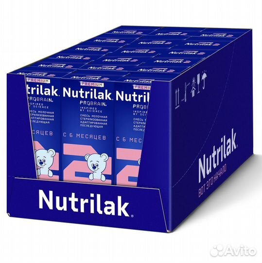 Детская смесь nutrilak с 6 месяцев